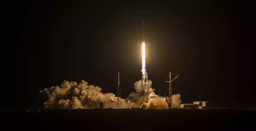 Een andere eerste trap van SpaceX's Falcon 9 raket heeft een record van 17 ruimtevluchten gemaakt