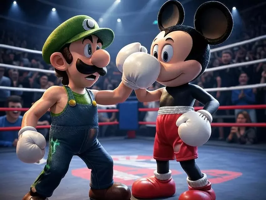 Voorbeeld van een afbeelding gegenereerd door de Aurora AI