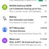 Details van het nieuwe Gmail ontwerp voor iPhone