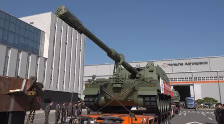 Hanwha heeft nog een partij K9A1 Thunder zelfrijdende houwitsers verscheept naar Polen in het kader van een miljardencontract.