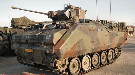 De AFU gebruikt Belgische YPR-765 PRI BMP's met EWS-koepel en 25 mm Oerlikon KBA B02 kanon.