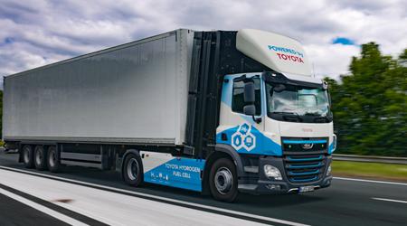 Toyota heeft waterstoftrekkers gelanceerd voor het leveren van onderdelen in Europa