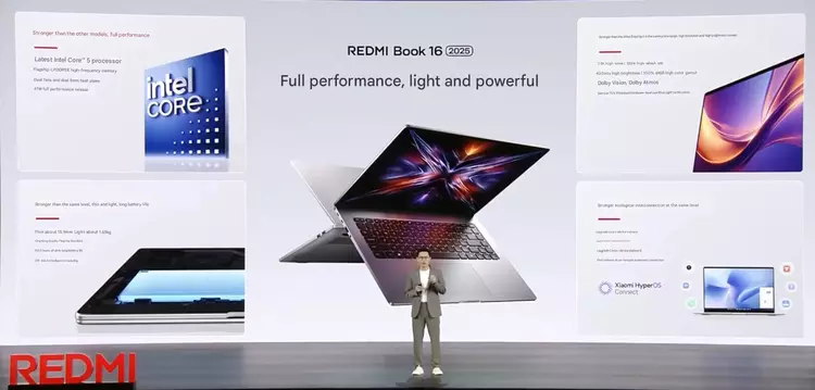 Xiaomi presenteert RedmiBook (2025): dunne laptops ...