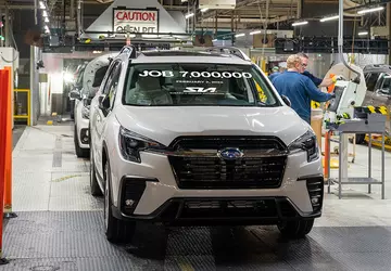 Subaru verplaatst de productie van auto's ...