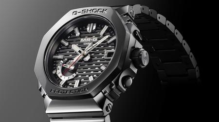 De oorsprong van het Casio MRG-B2100R-1 ontwerp is onthuld: een titanium kast en een donkerblauwe wijzerplaat met elementen uit de Japanse cultuur.