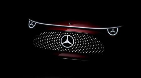 De nieuwe Mercedes-Benz CLA krijgt een verlichte voorkant en ster koplampen