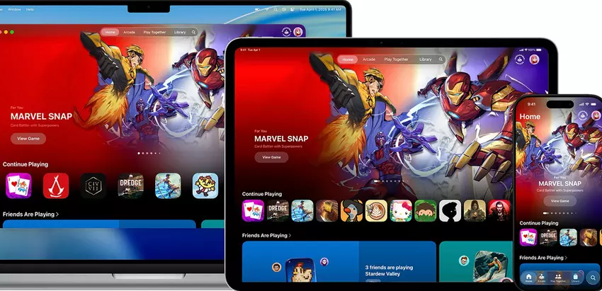 Een nieuw niveau van gamen op iPhone, iPad en Mac: Apple Games-app onthuld