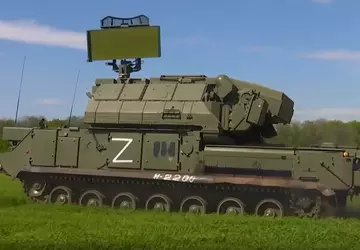 Een FPV-drone raakte een lanceerinrichting voor ...