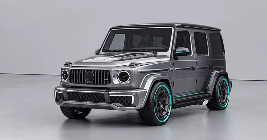 De snelste Mercedes G-Klasse is gemaakt ter ere van Lewis Hamilton: de 1.063 pk sterke HOF 'Sir Class'.