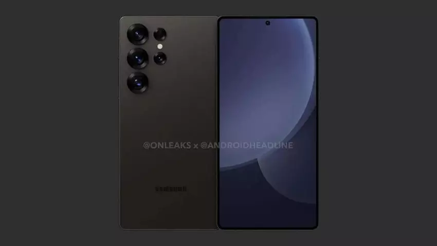 Samsung Galaxy S25 Ultra renders