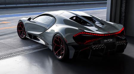Bugatti Tourbillon met EPS-pakket krijgt een ongelooflijk uitlaatsysteem met acht uitlaatpijpen