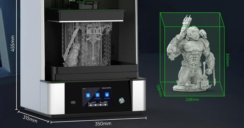 UniFormation GKtwo harsprinter 8K beste hars printers voor miniaturen