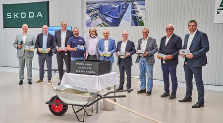 Škoda Auto is begonnen met de bouw van een ultramoderne spuiterij met een capaciteit van tot 1.600 carrosserieën per dag