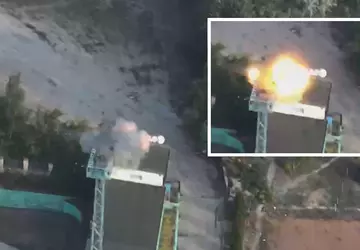 Een Oekraïense FPV-drone vernietigde een Russisch ...