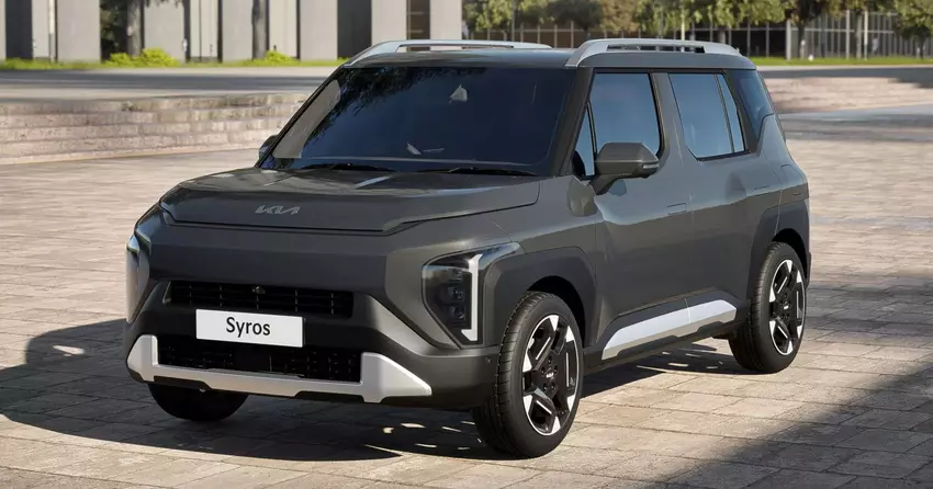 Kia Syros crossover officieel onthuld: ongewoon design met een carrosserielengte van minder dan 4 meter