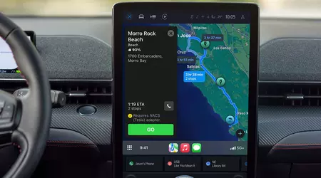 Elektrische auto's van Ford kunnen nu naar Tesla Supercharger stations rijden met Apple Maps op CarPlay