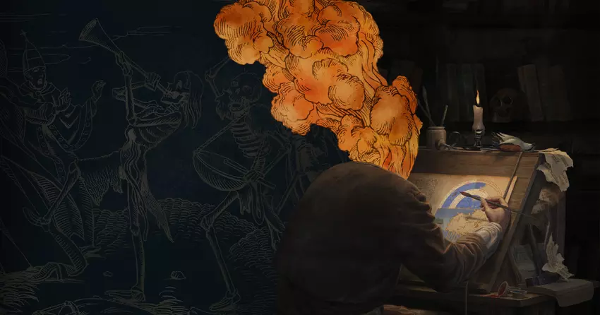 Een middeleeuwse detective met een visuele stijl geïnspireerd op 16e-eeuwse illustraties: Pentiment recensie 