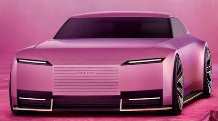 Een Jaguar die eruitziet als de Pink Panther: enkele uren voor de officiële première verschenen beelden van de Jaguar Design Vision concept car