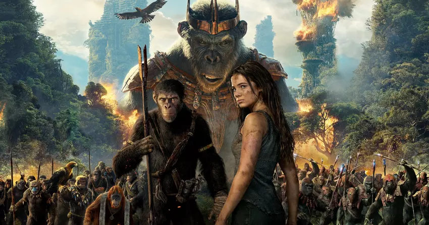 Kingdom Of The Planet Of The Apes' kassa-inkomsten hebben een franchiserecord gevestigd tijdens de voorvertoning!