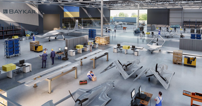Baykar start productie van Bayraktar TB2 en Akinci gevechtsvliegtuigen in Oekraïne, met investering in bouw van fabriek van in totaal bijna $100m