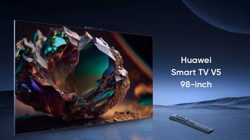 Huawei heeft een gigantische 98-inch Smart TV V5 met Super MiniLED en HarmonyOS 4 onthuld voor $5000