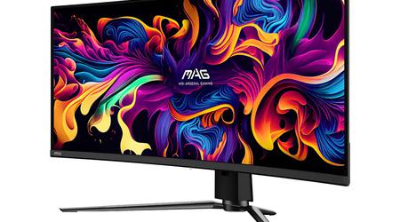 MSI introduceert de MAG 341CQP QD-OLED: monitor met 175 Hz gebogen scherm