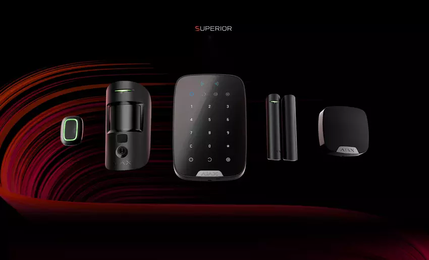 Ajax Systems kondigt Superior aan: een nieuwe lijn draadloze beveiligingsapparaten