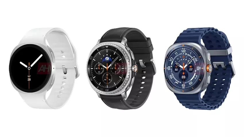Een insider heeft gedetailleerde renders van de Galaxy Watch 8, Galaxy Watch 8 Classic en een nieuwe versie van de Galaxy Watch Ultra (2025) onthuld
