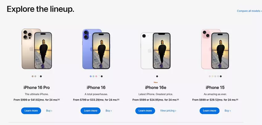 Betaalbaar aanbod iPhones bij de Apple Store