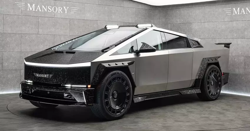 Mansory nam de Tesla Cybertruck en maakte het... erger