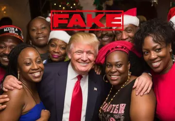 Trump-aanhangers delen AI-gegenereerde nepfoto's van zwarte ...