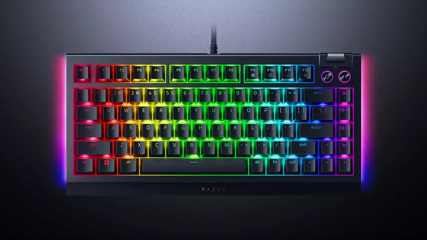 Razer introduceert het nieuwe 65% draadloze BlackWidow V4 Mini HyperSpeed-toetsenbord met hot-swappable alle toetsen
