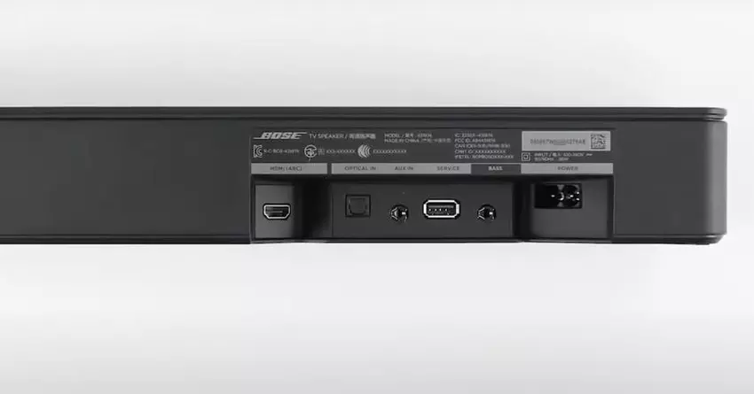 Bose panasonic soundbar