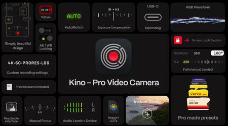 Halide Camera team lanceert Kino Pro Video app