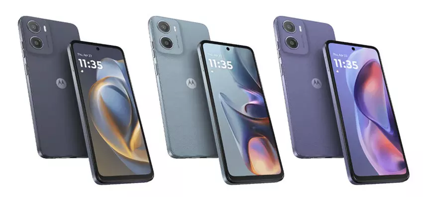 Motorola onthult de Moto E15 budgetsmartphone met 1000 nits beeldscherm en 5200 mAh batterij voor €109