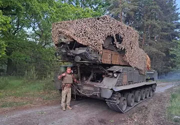 Oekraïne demonstreerde voor het eerst het ...