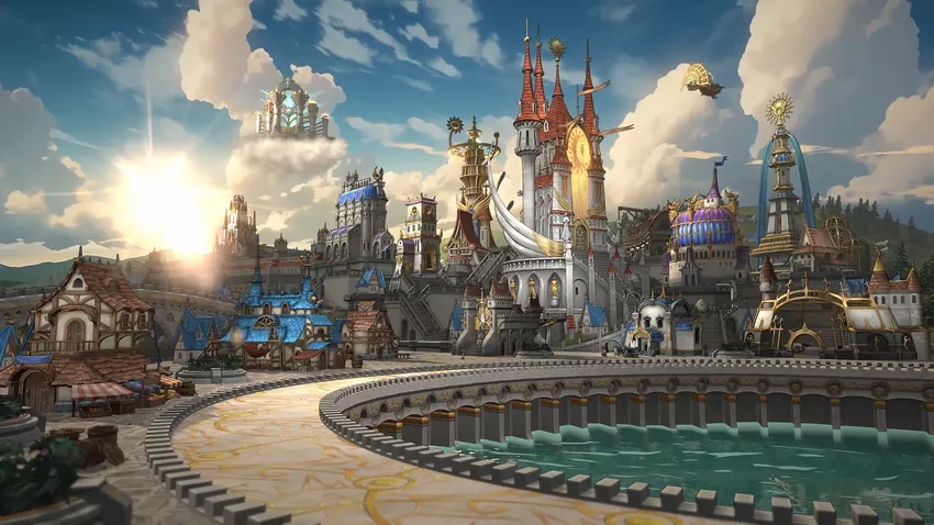 Plattegrond van de stad (waarschijnlijk van de ridders)