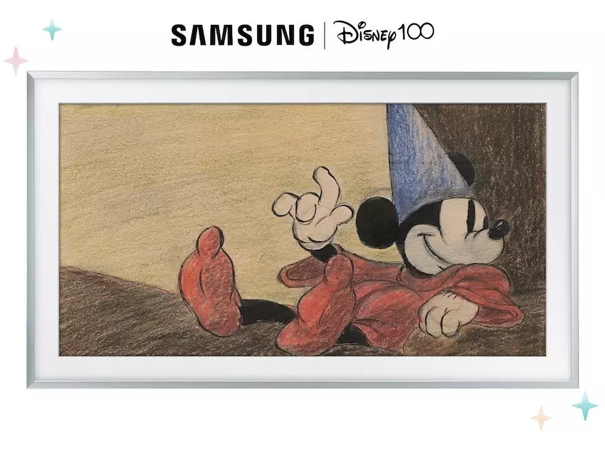 Samsung heeft een limited edition Frame TV-serie onthuld om de 100e verjaardag van The Walt Disney Company te vieren.