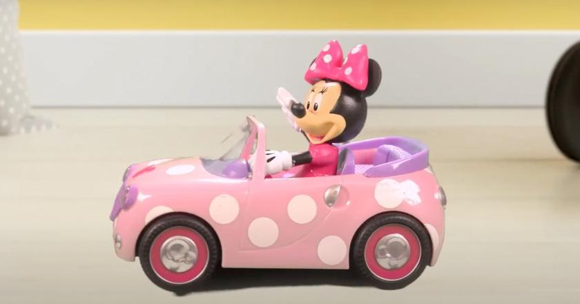 DISNEY JUNIOR MINNIE MOUSE op afstand bestuurbare auto voor peuters