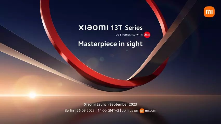 Het is nu officieel: de Xiaomi 13T en Xiaomi 13T Pro debuteren in Europa op 26 september