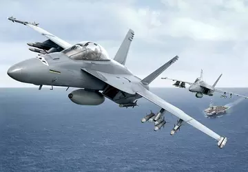 F/A-18 Super Hornet gevechtsvliegtuigen behoren binnenkort ...