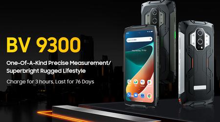 Blackview BV9300 - 15.080mAh, 21GB RAM, laserafstandsmeter en robuuste behuizing voor 220 dollar