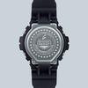De achterkant van het Casio G-Shock DW-6900TR horloge met het Shock Resist logo