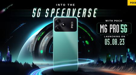 Officieel: POCO M6 Pro 5G met Snapdragon 4 Gen 2 chip wordt onthuld op 5 augustus