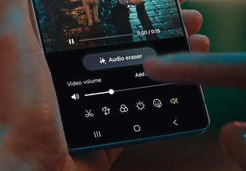 De nieuwe Audio Eraser AI-functie, die ...