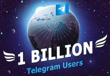 Het aantal Telegram-gebruikers heeft de 1 ...