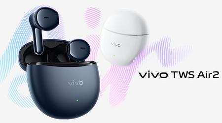 vivo TWS Air 2: 14,2 mm drivers, Bluetooth 5.3 en een batterij die tot 30 uur meegaat voor $18