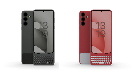 Een hoesje met een fysiek QWERTY-toetsenbord laat de Samsung Galaxy S25 eruitzien als een BlackBerry-telefoon