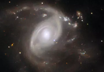 De Hubble-telescoop heeft een verbluffende foto ...