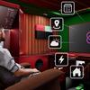 Modern interieur van de Lifestyle Solution for Mobility bestelwagen